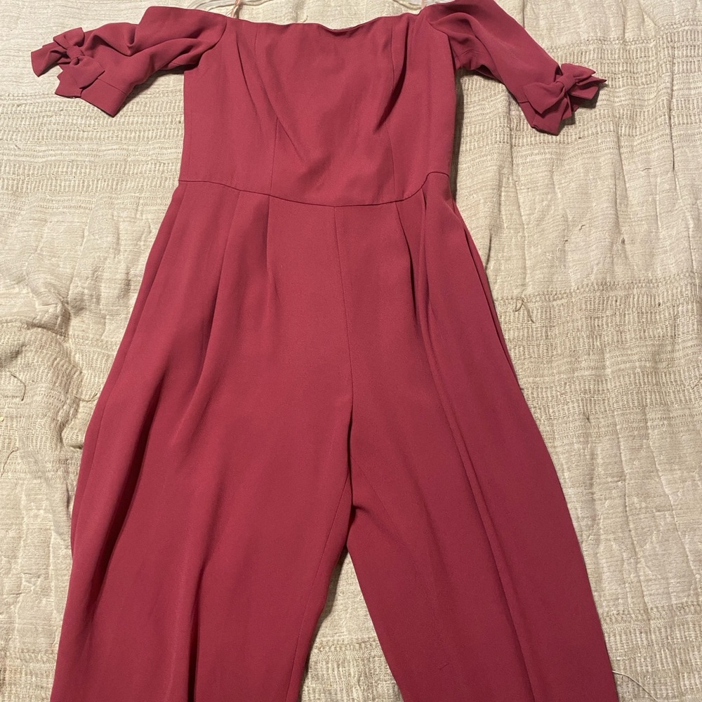 Gal Meets Glam Pink Jumpsuit NWT